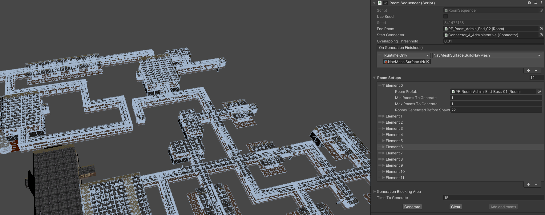 Unity Room Generator
